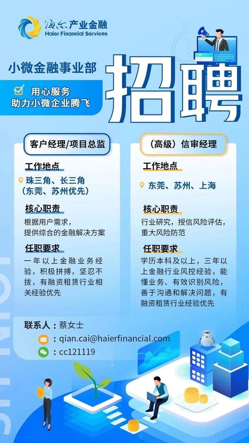 招聘合集 稠州金租 華西租賃 海爾租賃