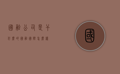 國融公司是干什么的(國融國際怎么樣)