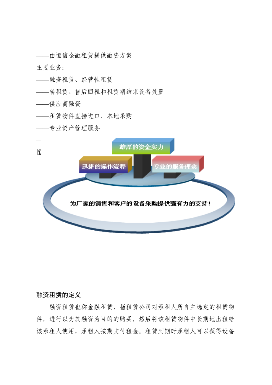 恒信金融租賃